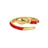 Women's High-End Red String Snake Year Adjustable Ring - New Year Gift