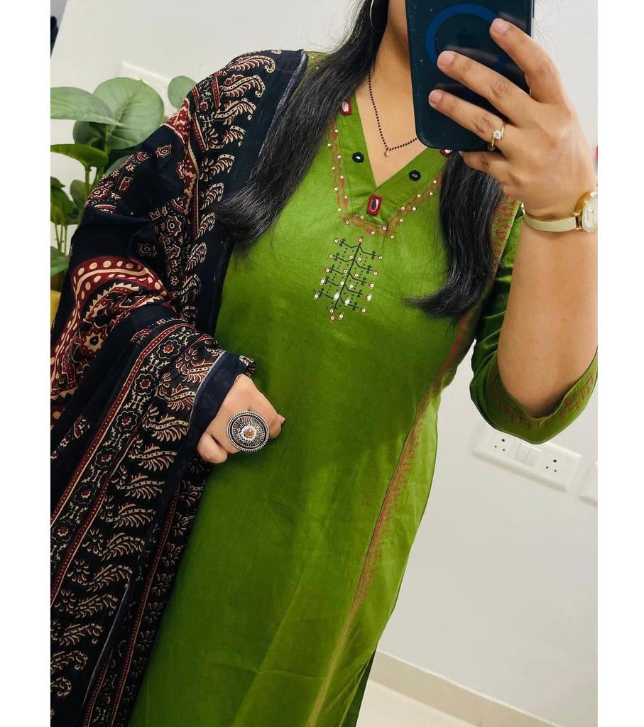 Women Designer Top Tunic A-Line Kurta Set Salwar Kameez Party Wear Bollywood Salwar Suit