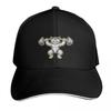 Cat Lifting Weights Baseball Cap Sun Cap Unique Hats Luxury Caps Snap Back Hat Womens Beach Visor Unisexs