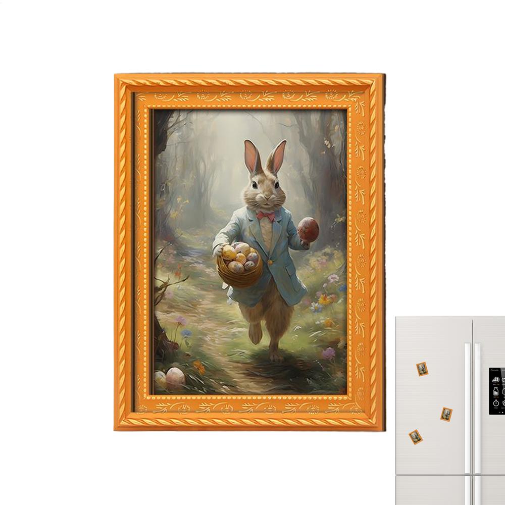 Cute Fridge Magnets Funny Photo Frames Holder Decor Funny Fridge Magnets For Easter Christmas Home Kitchen Office Cabinets