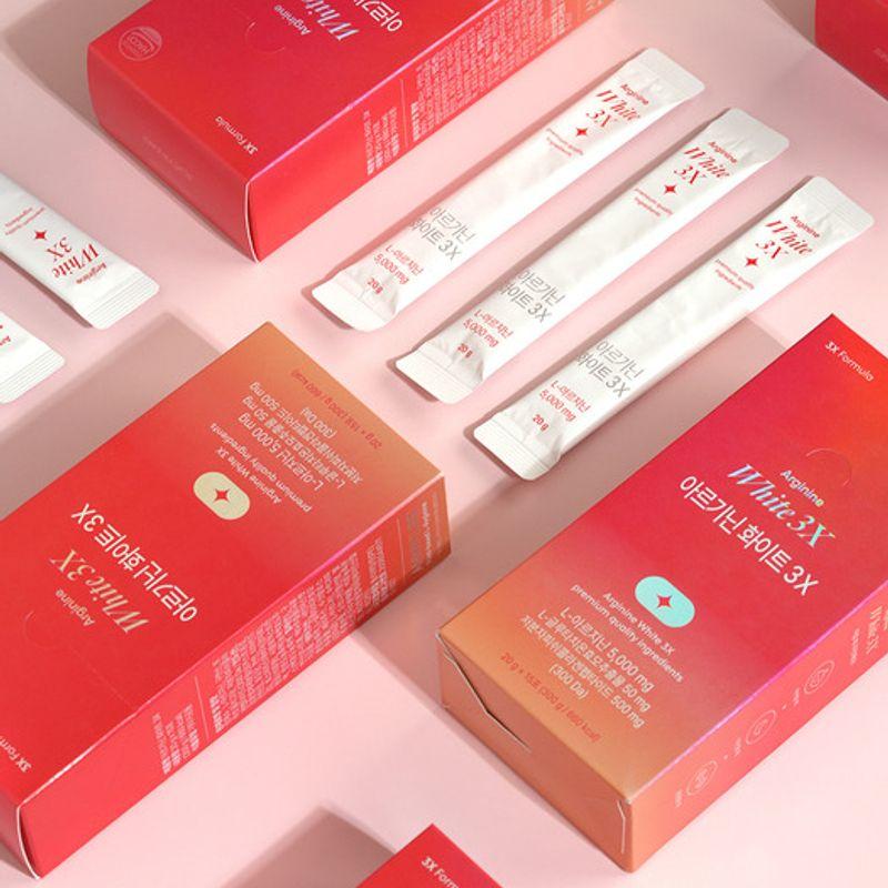 Jiyeun Arginin Weiß 3X 15 Beutel 1 Schachtel (15-Tages-Vorrat)