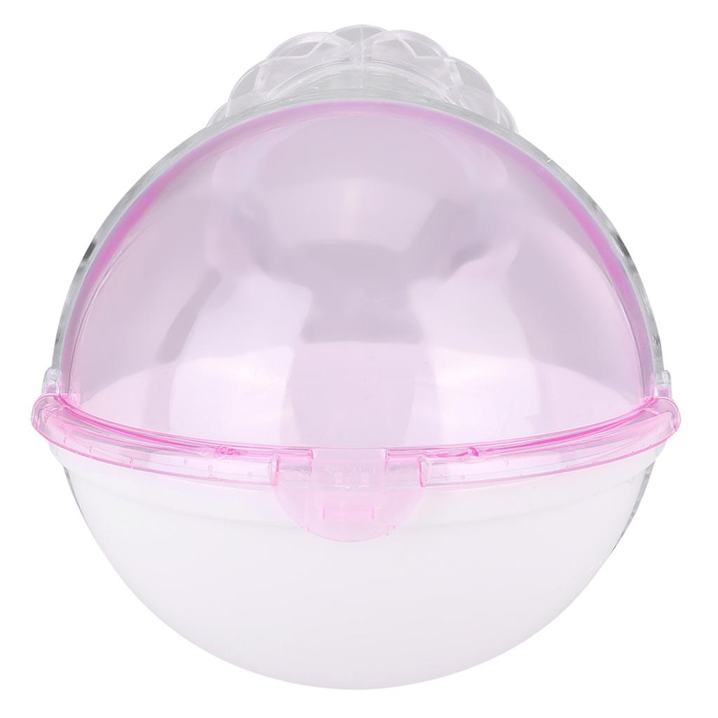 Acryl Kleintierkäfig Externes Badezimmer Toilette Haus für Hamster Meerschweinchen Baden Rosa