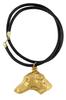 Azawakh, Tuareg Sloughi - Necklace with a Dog In a Gift Box, Gold-plated Pendant for a Dog Lover, Striking Jewelry by