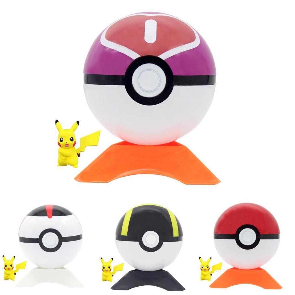 Premium Quality Pokemon Pokeball 7cm Toy Ball With Pikachu Monster Figures Gift
