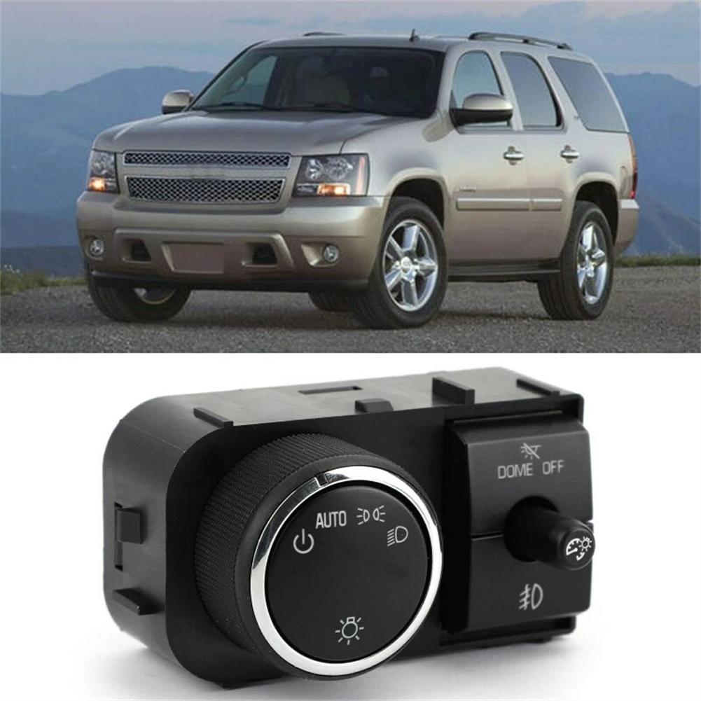 Headlight Fog Light Switch Control Switch Knob Panel For Cadillac For Escalade For Avalanche For Silverado For Silverado 2500HD