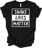 Snake Lives Matter T-Shirt - Unisex Animal Rights Tee