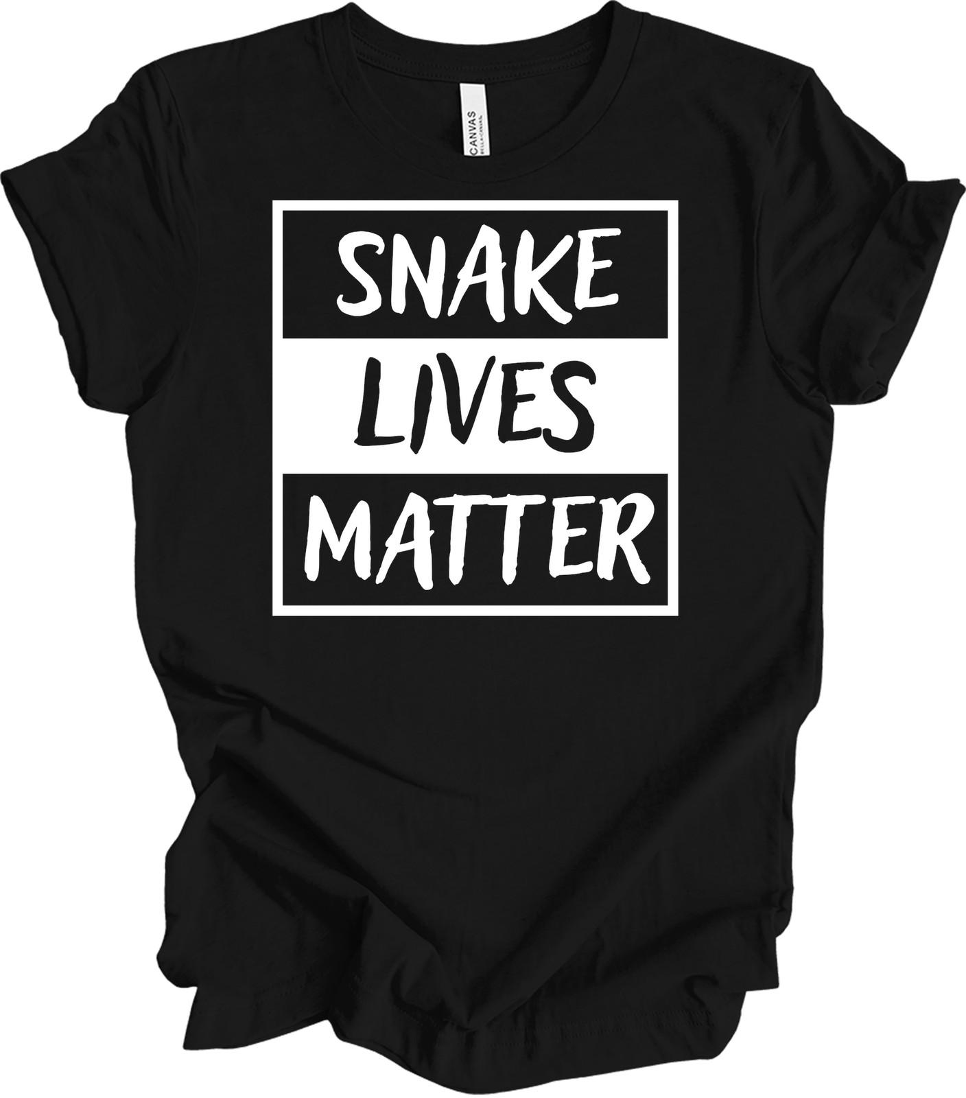 Snake Lives Matter T-Shirt - Unisex Animal Rights Tee XXXXL