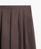 Masimodutti Fluid Skirt Pants Total Look