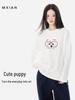 Lässiges Baumwoll-Langarm-T-Shirt für Damen, inspiriert von Hongkong - Vielseitig, lockere Passform, Basisschicht