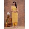 Women Bollywood Top Tunic Kurti Pant Dupatta Set Indian Party Wear Salwar Suit SC-2160