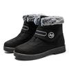 Women's Velcro winter cold -40 ° thickened padded waterproof comfortable warm lightweight hiking non-slip thick sole cushioning snow boots