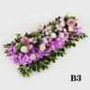 Artificial 100CM Flower Row Wedding Table Flower Floor Row Arrangement Flower Background Party Flower Decoration