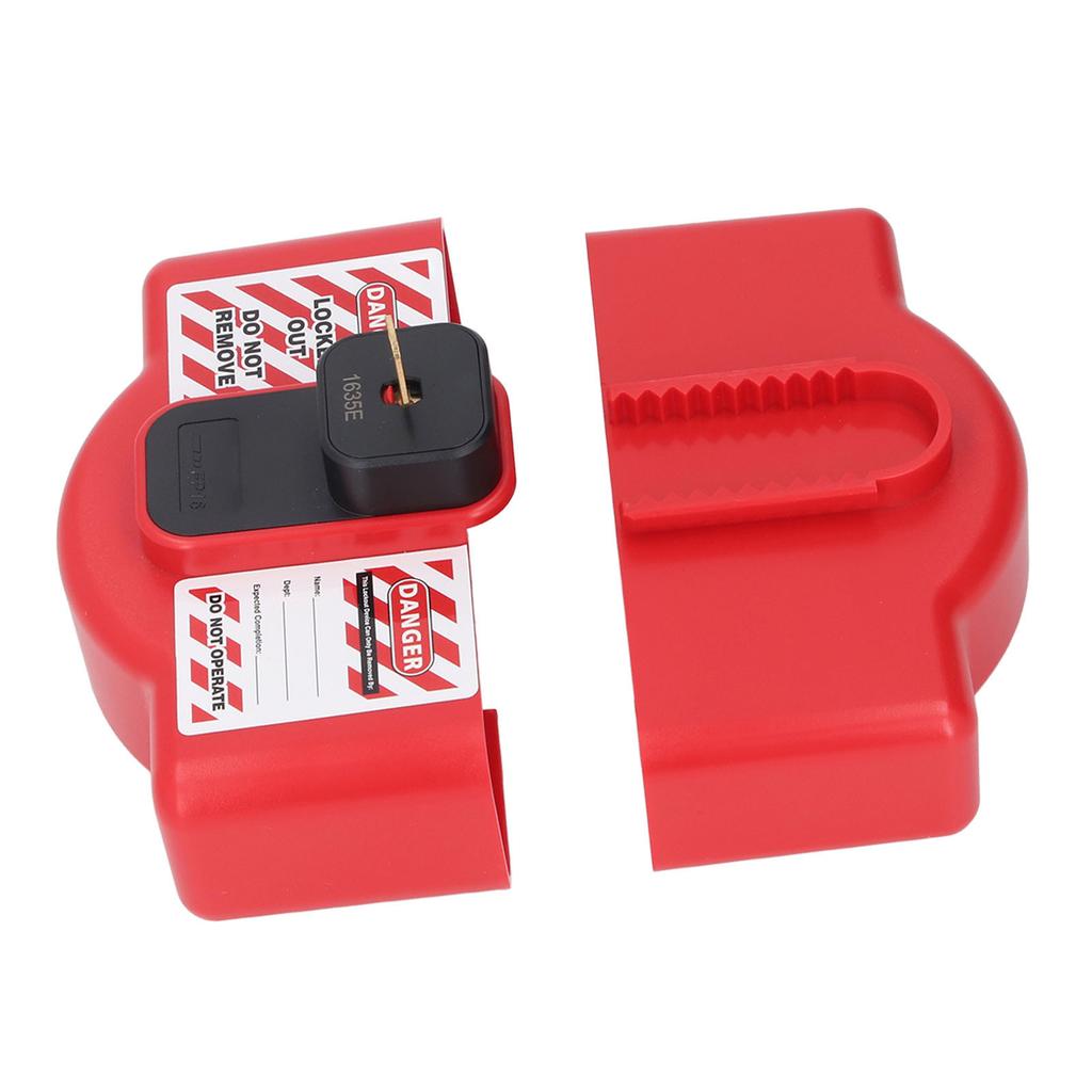 Self Locking Handle Valve Lock Adjustable for Gate Safety Valve Lockout Hand Wheel Dia Less Than