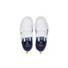 Puma Peanuts X  Ralph Sampson V Velcro Casual Low Top Kids Sneakers Kids Sneakers White Blue Yellow 375794-01