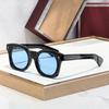 ELMYRI Trendige Handgefertigte Acetat-Sonnenbrille für Damen & Herren - Fotochemisch, Perfekt für den Urlaub & Partys