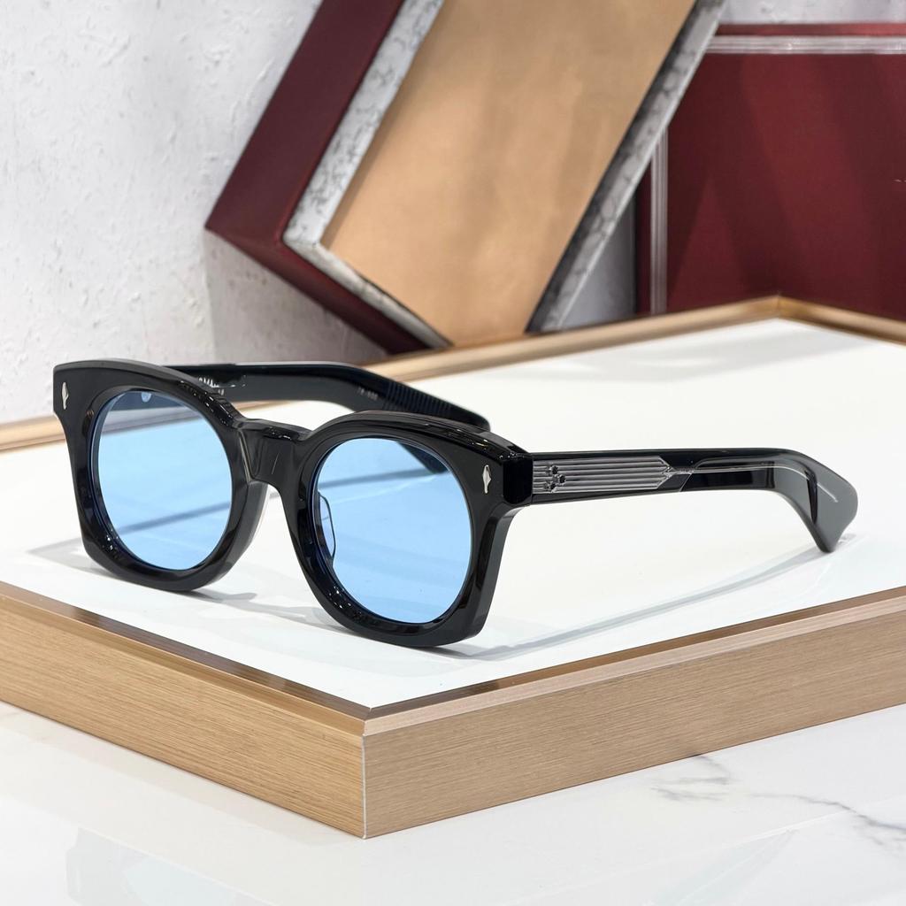 ELMYRI Trendige Handgefertigte Acetat-Sonnenbrille für Damen & Herren - Fotochemisch, Perfekt für den Urlaub & Partys