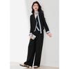 Xinflyu Elegantes Zweiteiliges Anzugset für Damen
