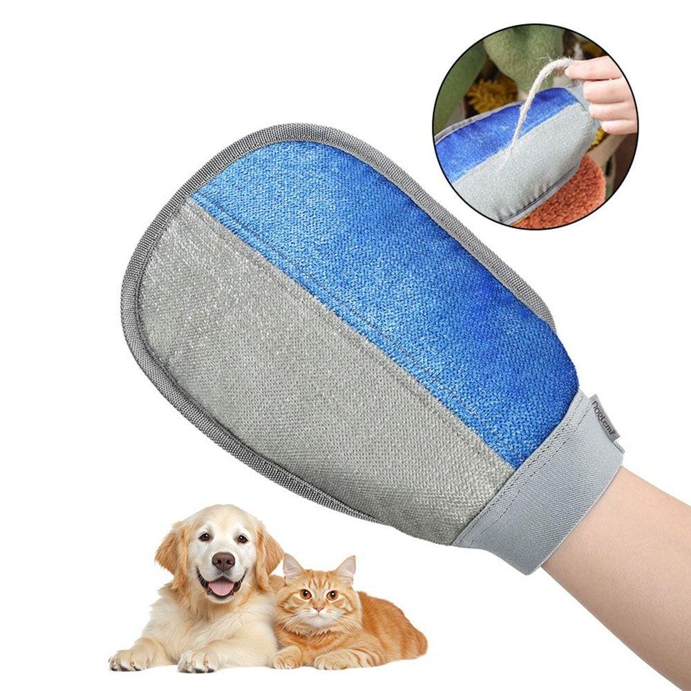Washable Pet Hair Remover Glove Portable Dog Hair Remover Tool  Furniture Cleaning