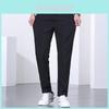 Coolfeel Mens Summer Thin Breathable Stretch Casual Pants With Drawstring Waist For Youth