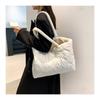 IELGY Large-Capacity Lightweight Simple One-Shoulder Portable Cotton Padded Bag