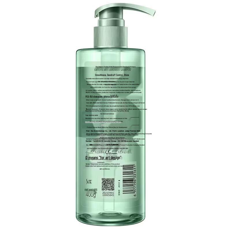 SLEK Oxygen-Activated Smooth Anti-Dandruff Shampoo