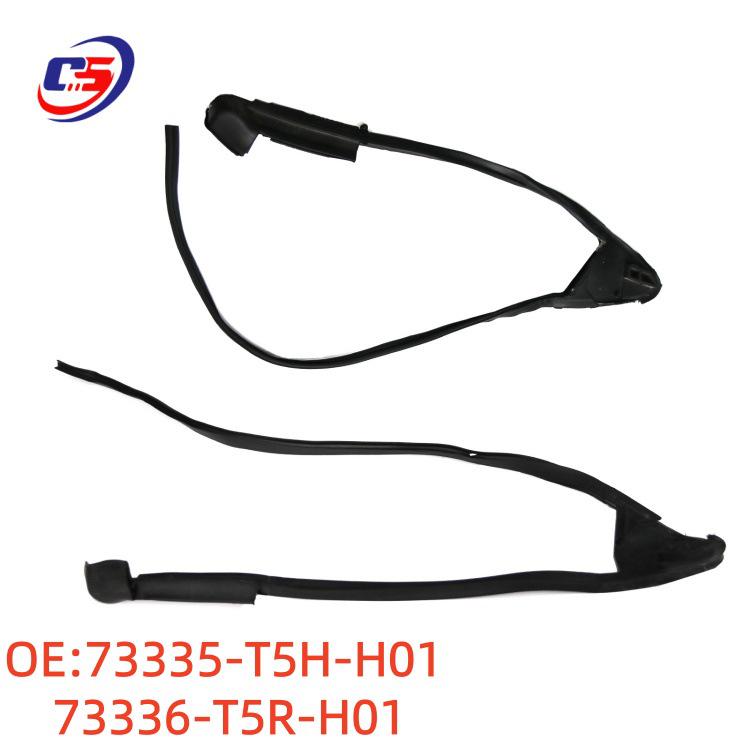 

Front Door Triangle Glass Weatherstrip for Honda Fit 14-20 Models (73336-T5R-H01, 73335-T5H-H01) Front Door Triangle Glass Weatherstrip