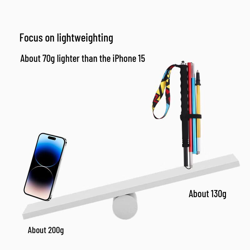 ML Foldable Aluminum Alloy Trekking Pole