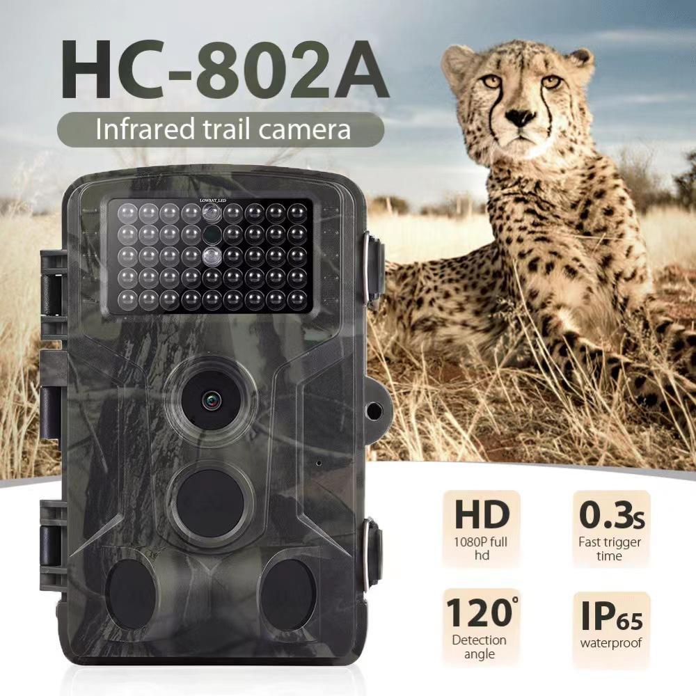 Fotocamera da caccia Suntek HC802A, 24 MP, 2,7K, Impermeabile IP65, Rilevamento del movimento