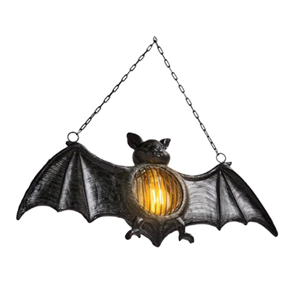 Halloween Bat Lantern Unique Modeling Resin Material Party Decoration Theme Backdrop Festive Atmosphere