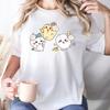 Chiikawa Usagi Hachiware Interesting Daily Scene Graphic TShirt Unisex ONeck Short Sleeve Summer Casual Wear For Kid Adults