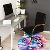 1pc Office Carpet Chair Mats Colorful Unicorns In Clouds Perfect for Decorating Office Chairs, Living Rooms, Or Bedrooms