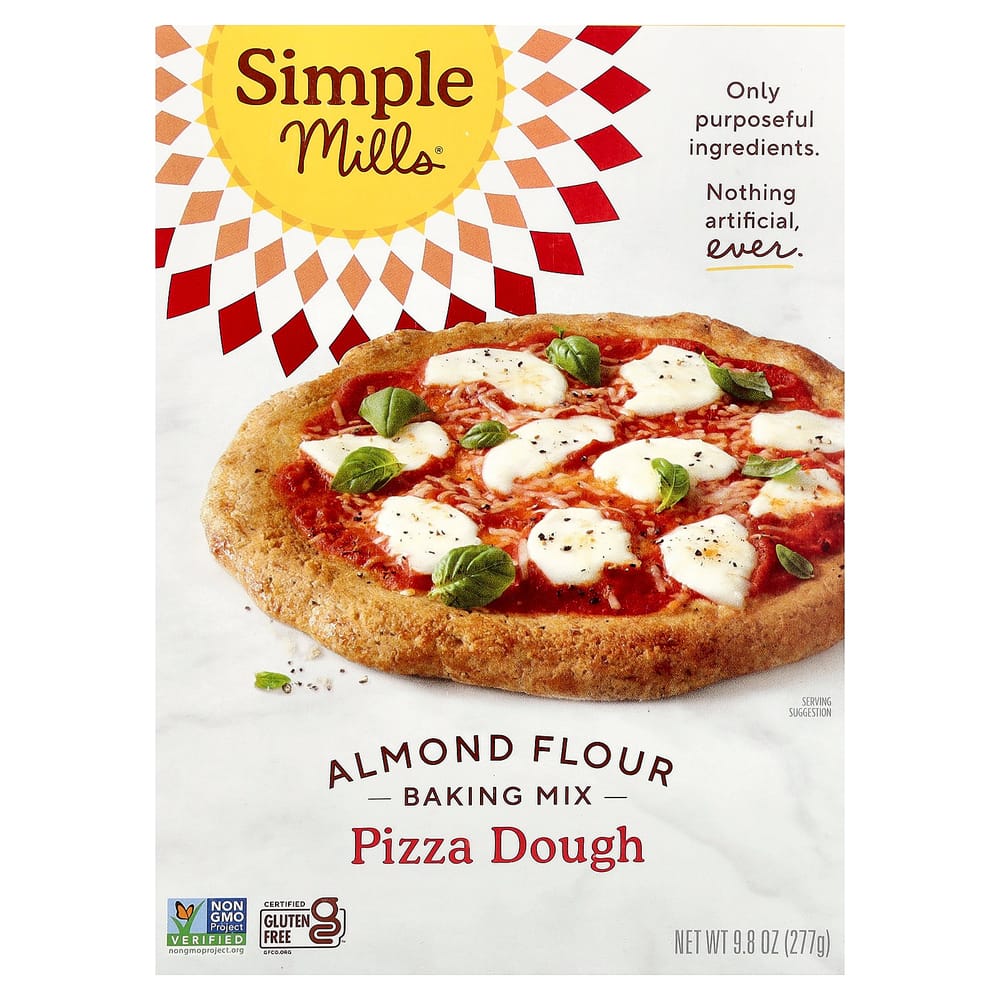 Simple Mills Almond Flour Baking Mix Pizza Dough 277g (9.8oz)