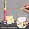 Tile Marker Grout Pen Wall Gap Sealing Repair Tool for Bathroom Floor Seam Easy To Use Durable Marking Pen for Tile Gap Filling