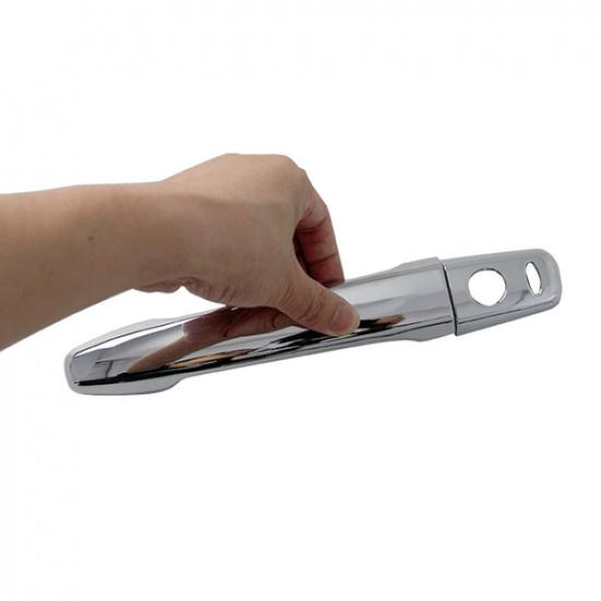 ABS Chrome Car door Handle Cover Trim For -2025 Mitsubishi Outlander Sport