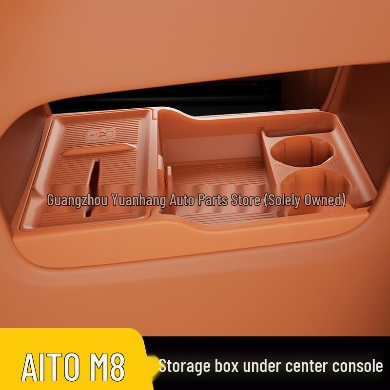 Enhanced Tissue Holder for AITO M8 Center Console Storage: Car Accessory Upgrade