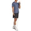 Adidas Climacool Solid Logo Print Cool Dry Comfortable Short Sleeve T-Shirt Men Tops Gray JI8189