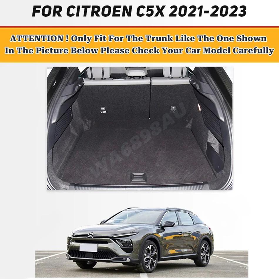 Custom High Quality Car Trunk Mat For Citroen C5X 2025 2025 2025 Interior Accessories Anti Dirty Carpet Durable Leather Mat