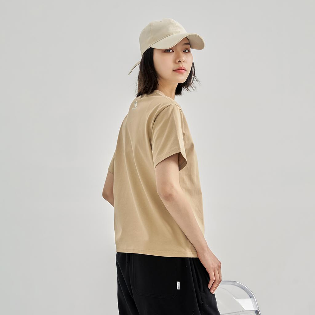 New Balance T Shirt Women's Khaki AWT31373-INC