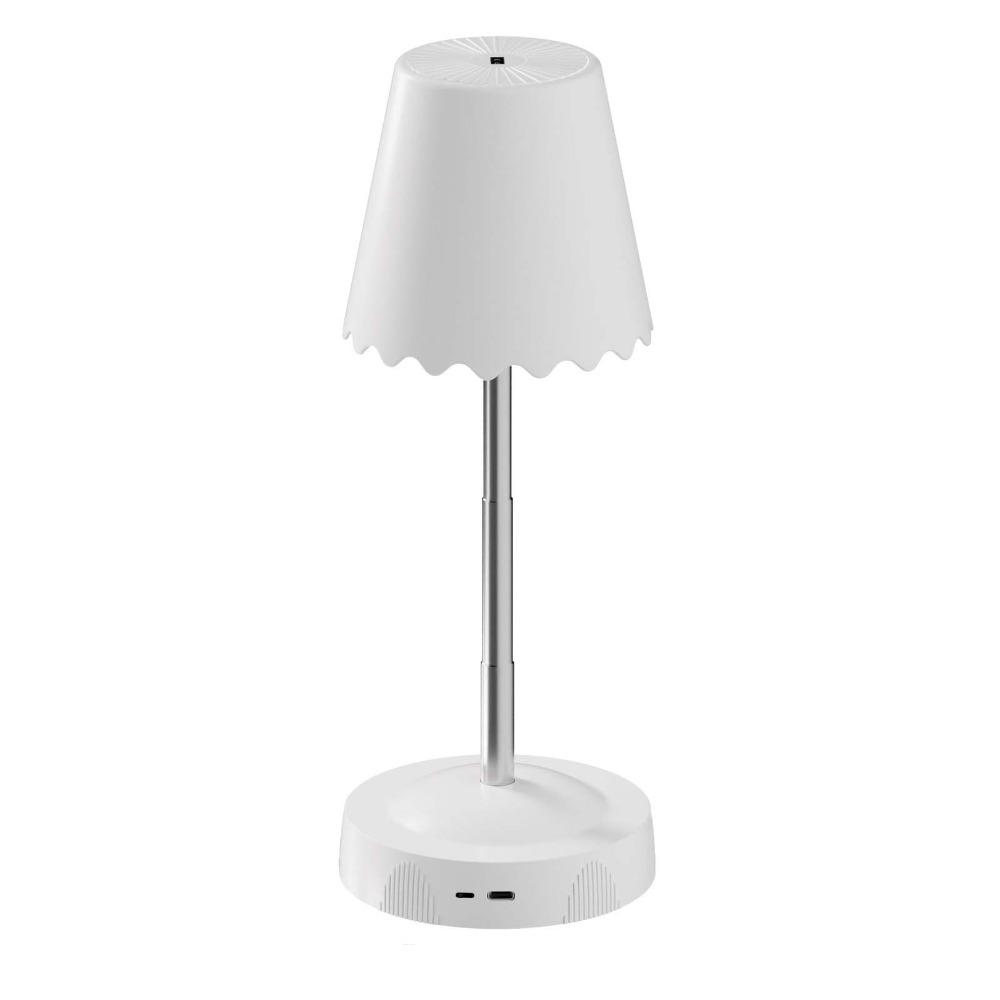 

Rechargeable RGB LED Night Lamp Creative Adjustable Room Bedside Lamp Gesture Control Home Decor Hand Gesture Sensor Light білий