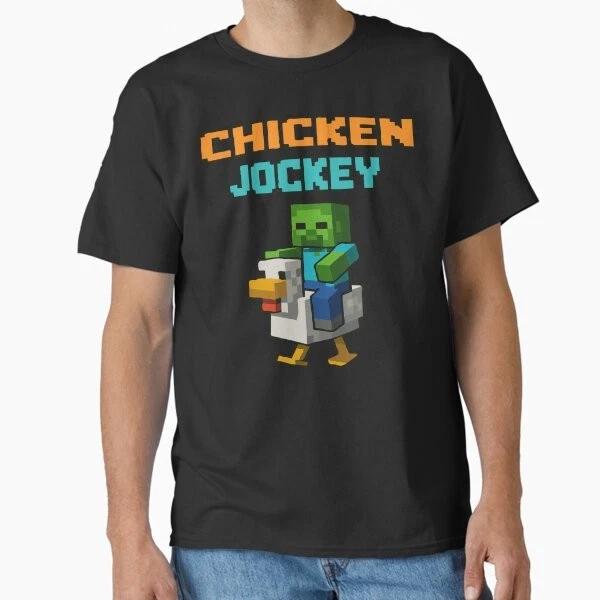 Chicken Jockey Classic Tshirt Made In Usaaus Tshirt S2xl S
