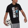 Adidas MessiIcon Soccer Jersey Men's Black (Unisex) Soccer Jerseys HA2917