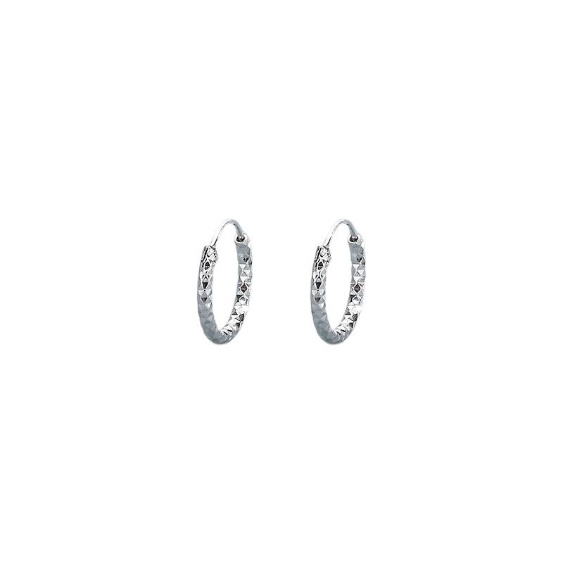 Glitter Gypsy Ear Buckle Niche Design Cold Wind Circle Earrings Internet Celebrity Douyin Live Drainage Earrings