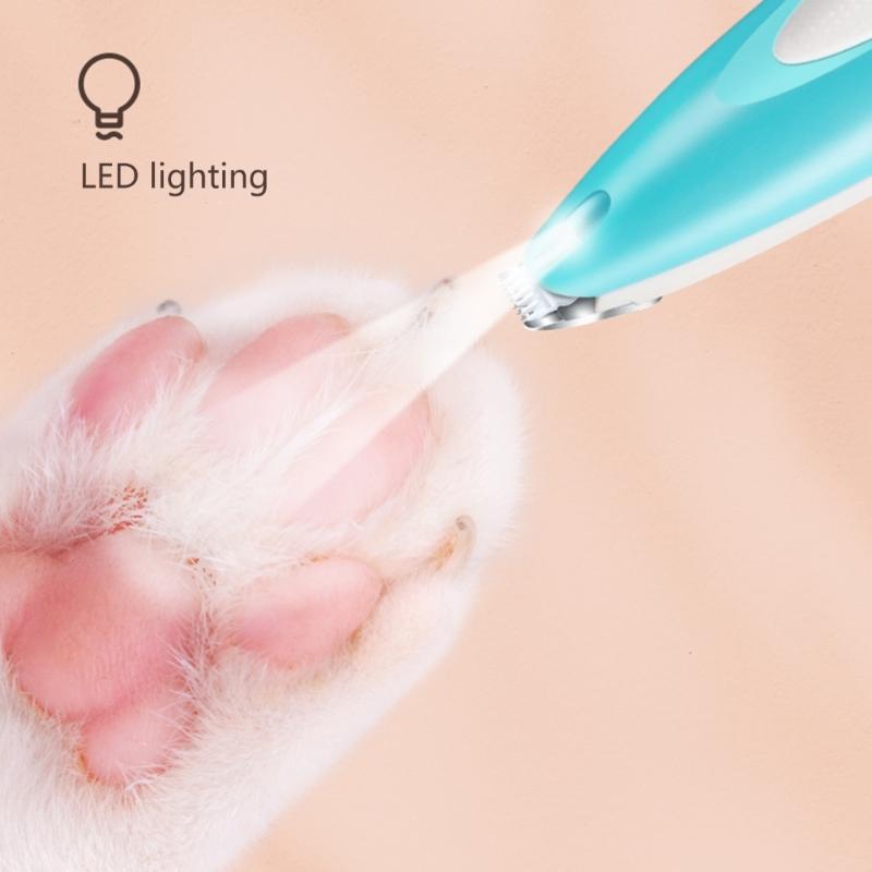 Katzenrasierer Leise Elektrische Haustiertrimmer Rasierer Professionelles Pflegegerät für Dickes Fellhaar Katzen Kleine Große Hunde