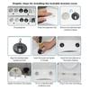 Cerniere Sedile WC Chiusura Superiore Rilascio Morbido Montaggio Rapido Coppia Cerniere Robuste Viti per Cerniera Accessori WC Ferramenta