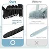 Anti-Slip Handle Exfoliating Scrubber with Hanging Hole Skin Massager Bath Soft Back Brush  Lazy