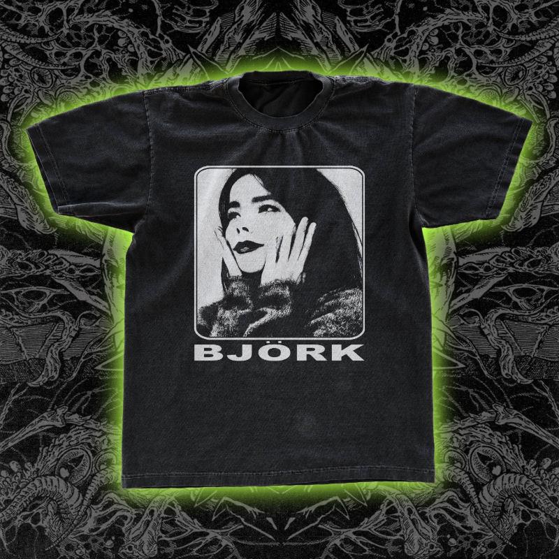Bjork  Classic Tee New SpringSummer Arrivals Regular Fit Casual Unisex Women S
