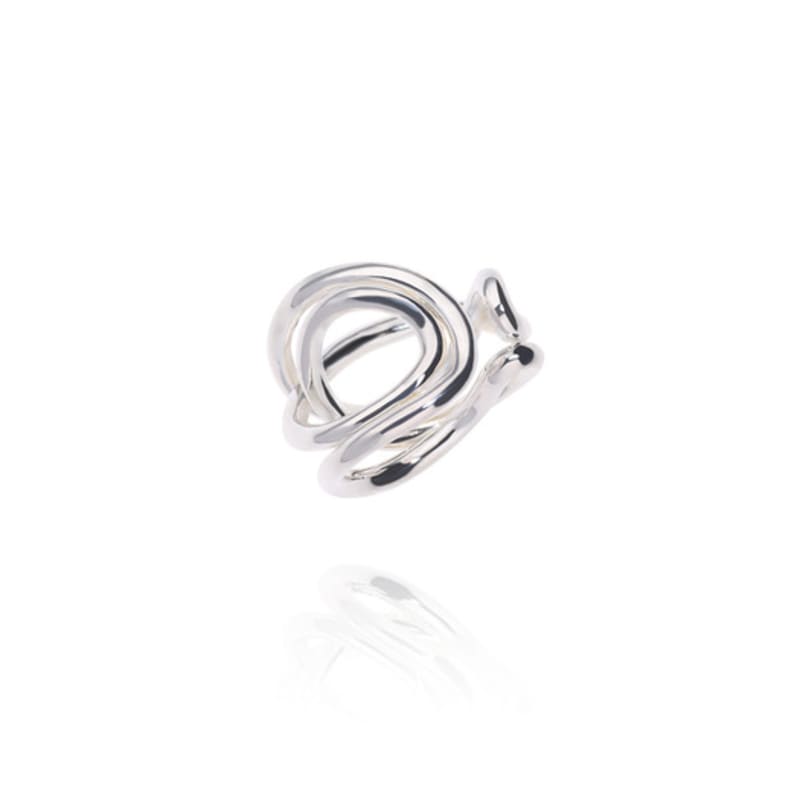 NEW PIECE VINE EARCUFF / SILVER