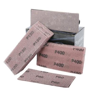 50pcs Meshing Sandpaper Washable Reusable Grit Printed Backing Strong Sanding Roll Set for Detail Sanding DIY Projects