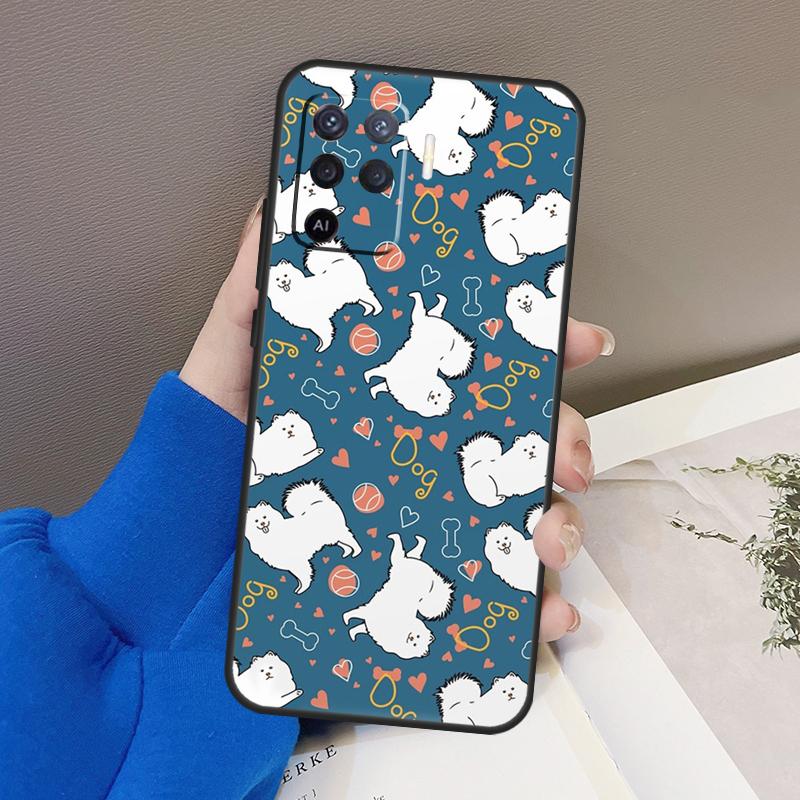 

Samoyed Puppy Case For Oppo A78 A38 A18 A98 A58 A60 A80 A40 A96 A76 A16 A94 A74 A54 A15 A17 A57 A77 A5 Pro OPPO A79 5G