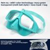 Large Frame Swimming Goggles High Definition Anti-fog, Unisex Professional Diving Swimming Glasses